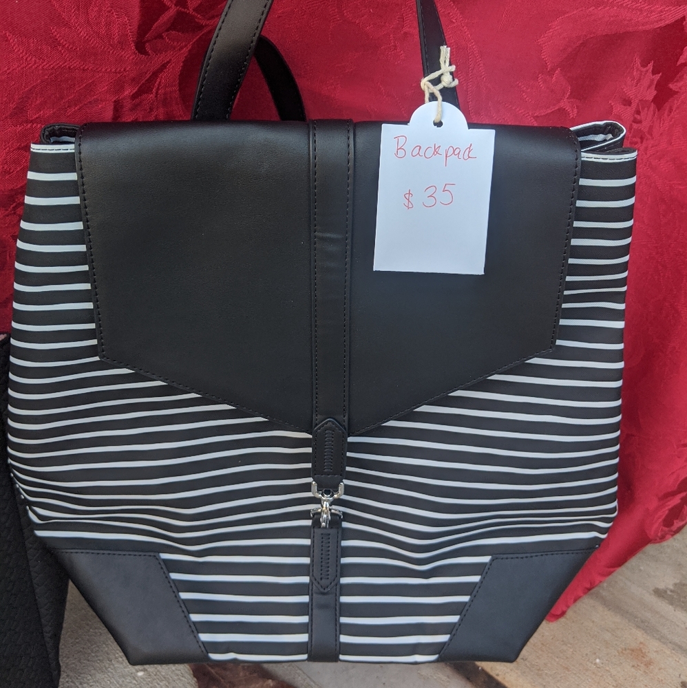 Black and White backpack